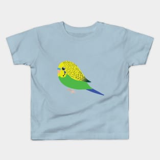 Cute illustration af a budgie Kids T-Shirt